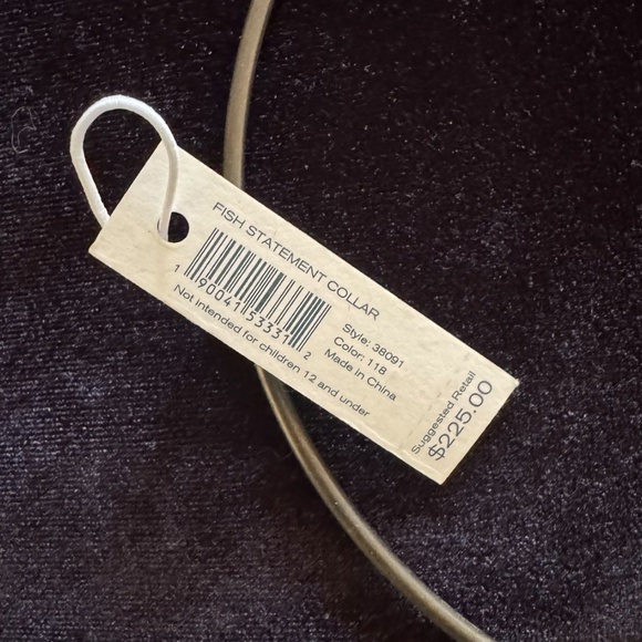 TORY BURCH Fish Statement Collar - Limited Edition - Picture 3 of 7